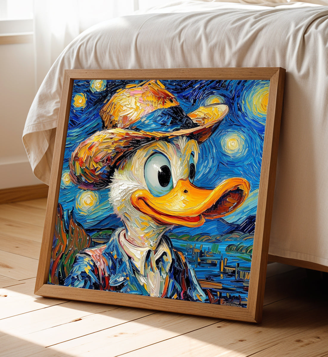 The Starry Night Duck