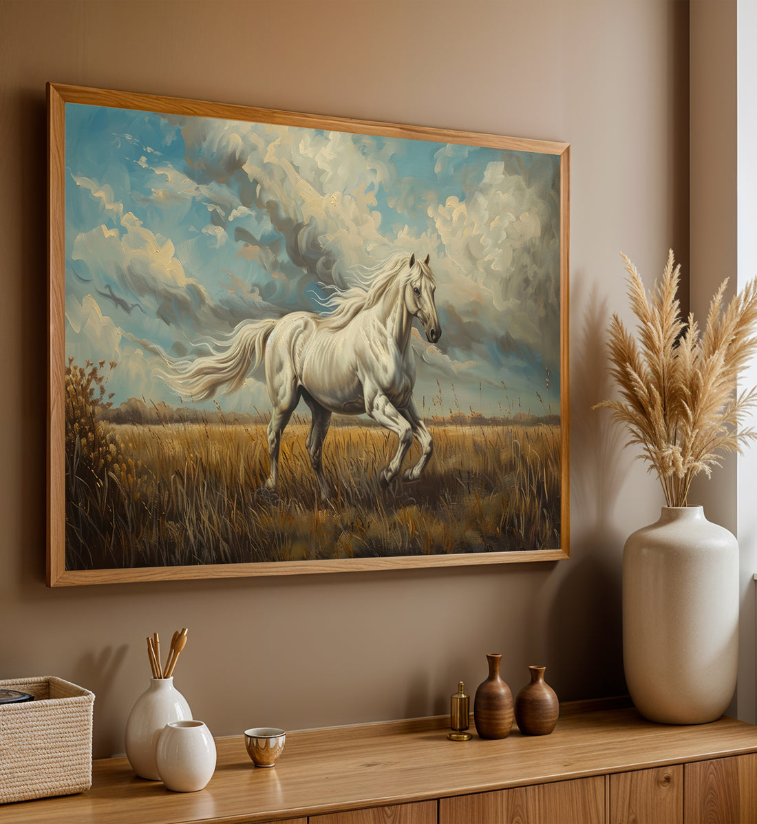 The White Stallion