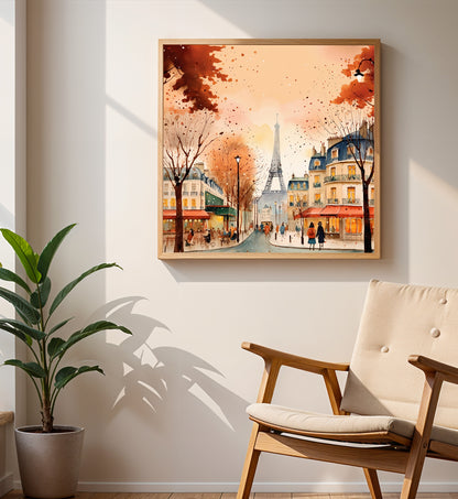 Golden Leaves, City Streets