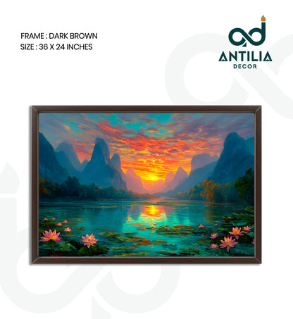 Lotus Sunset