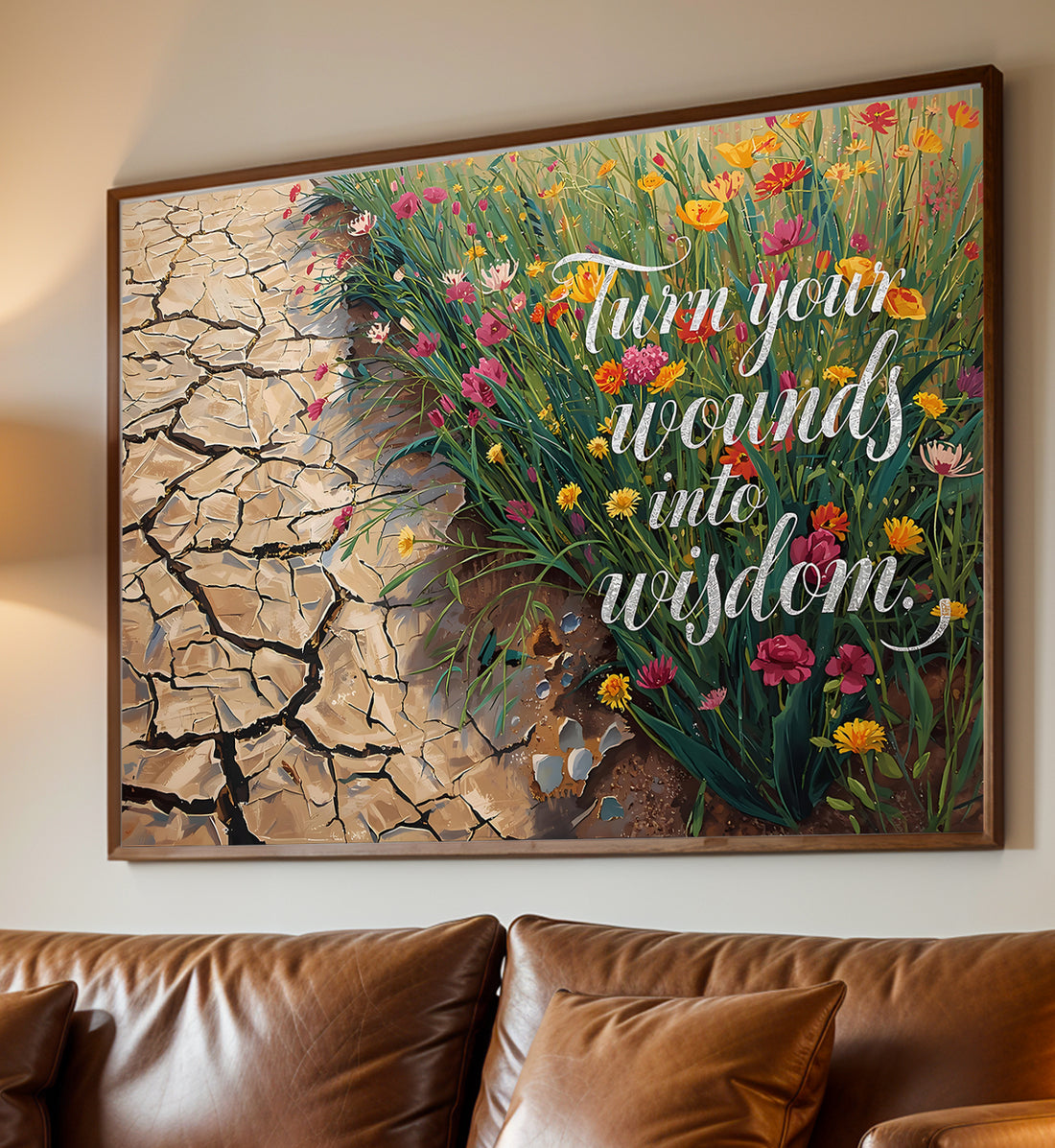 Turn your wounds into wisdom