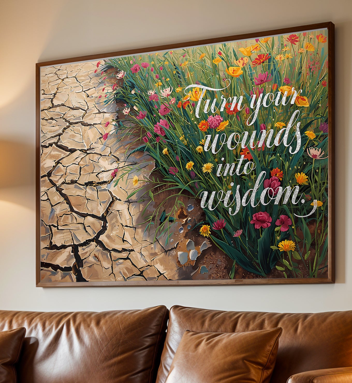 Turn your wounds into wisdom