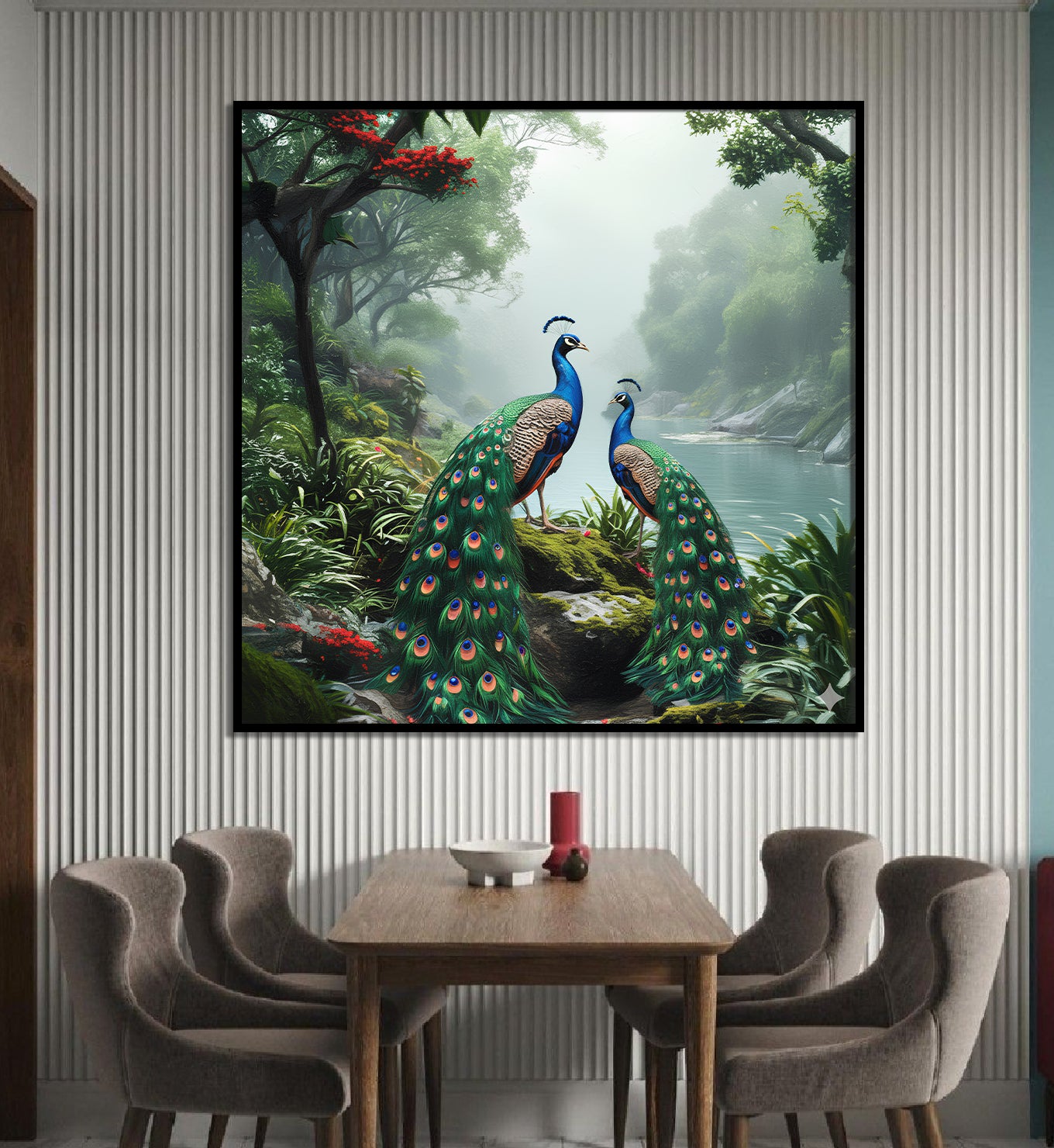 Peacock- Rainforest Royalty