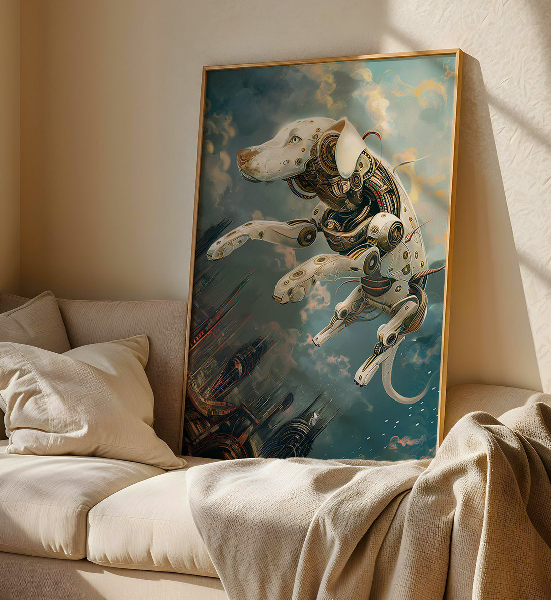 Flying Robot Dog