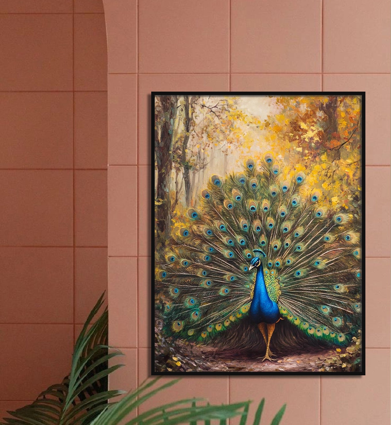 Peacock- Radiant Display