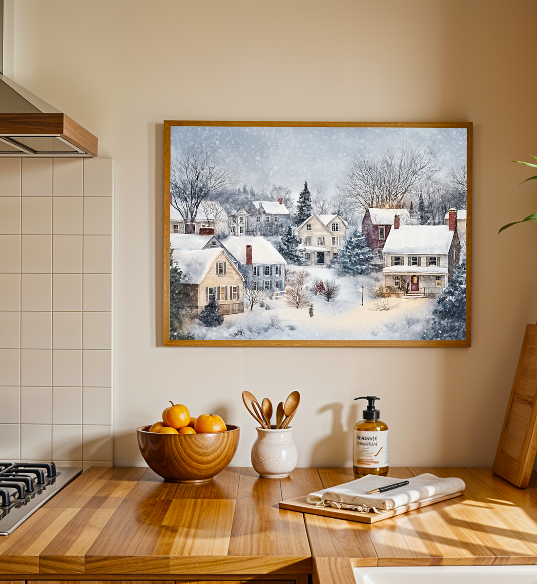 Snowy Village