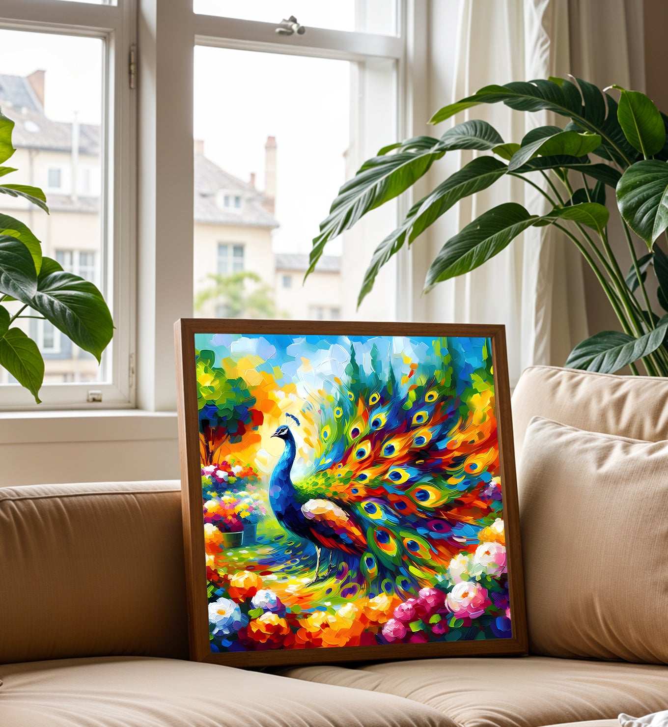 Peacock- The Dazzling Display