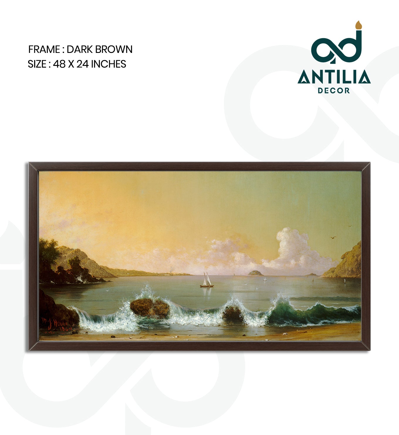 Rio de Janeiro Bay by Martin Johnson Heade