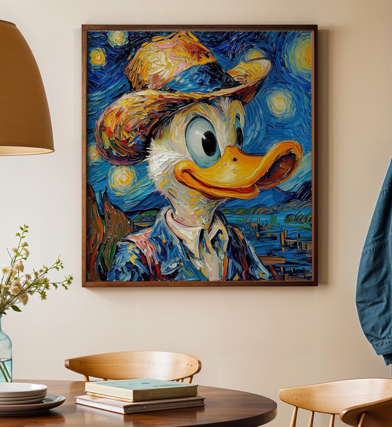 The Starry Night Duck