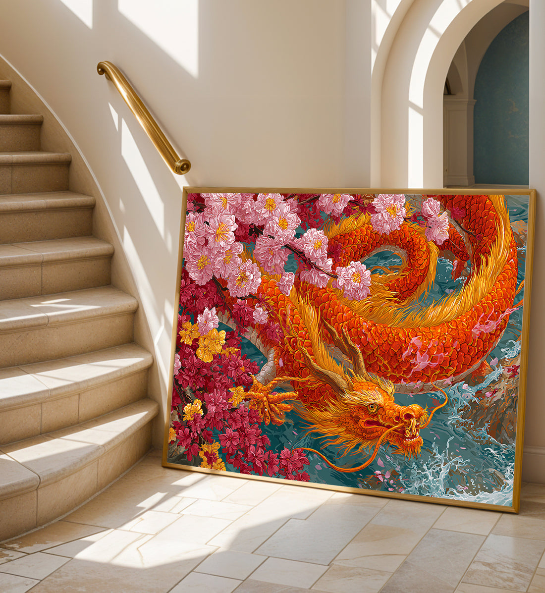 Dragon of the Cherry Blossom