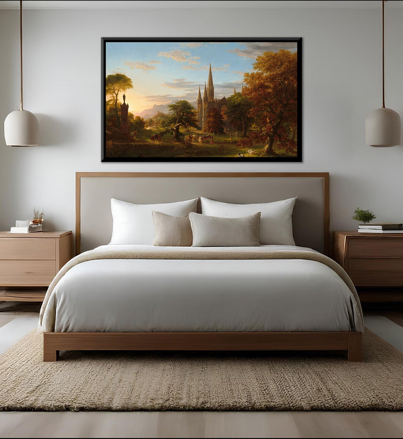 The Return By Thomas Cole