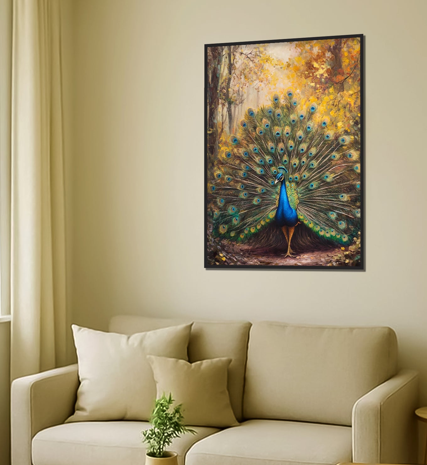 Peacock- Radiant Display