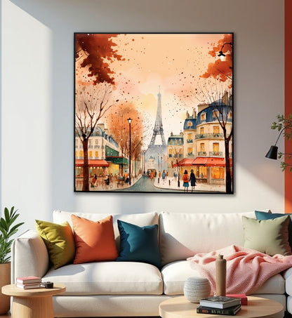 Golden Leaves, City Streets