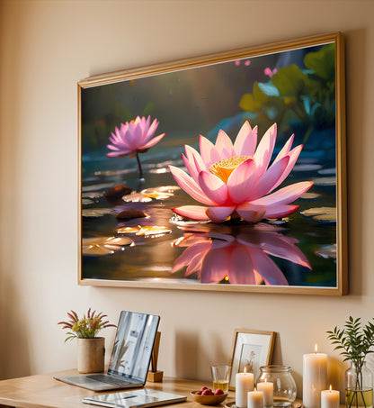 Pink Lotus Dawn
