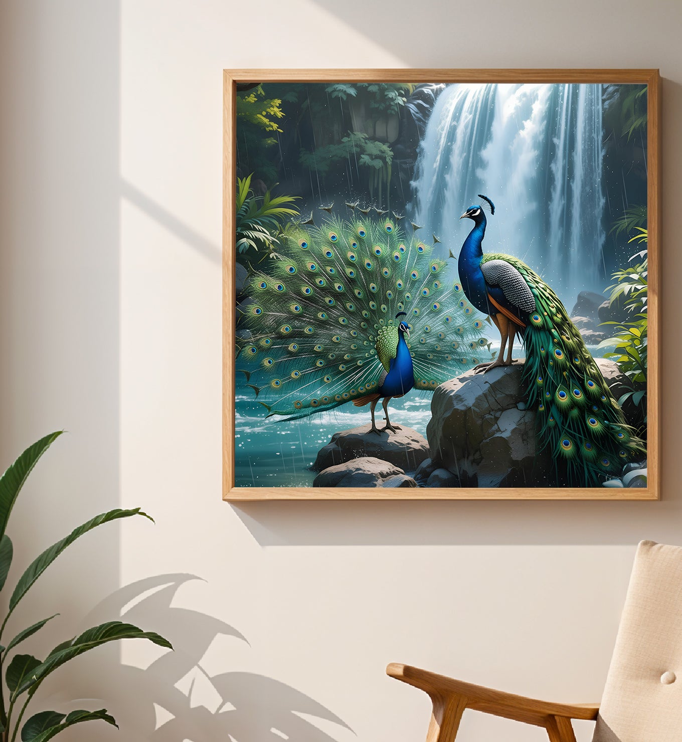 Peacock- Emerald Raindance