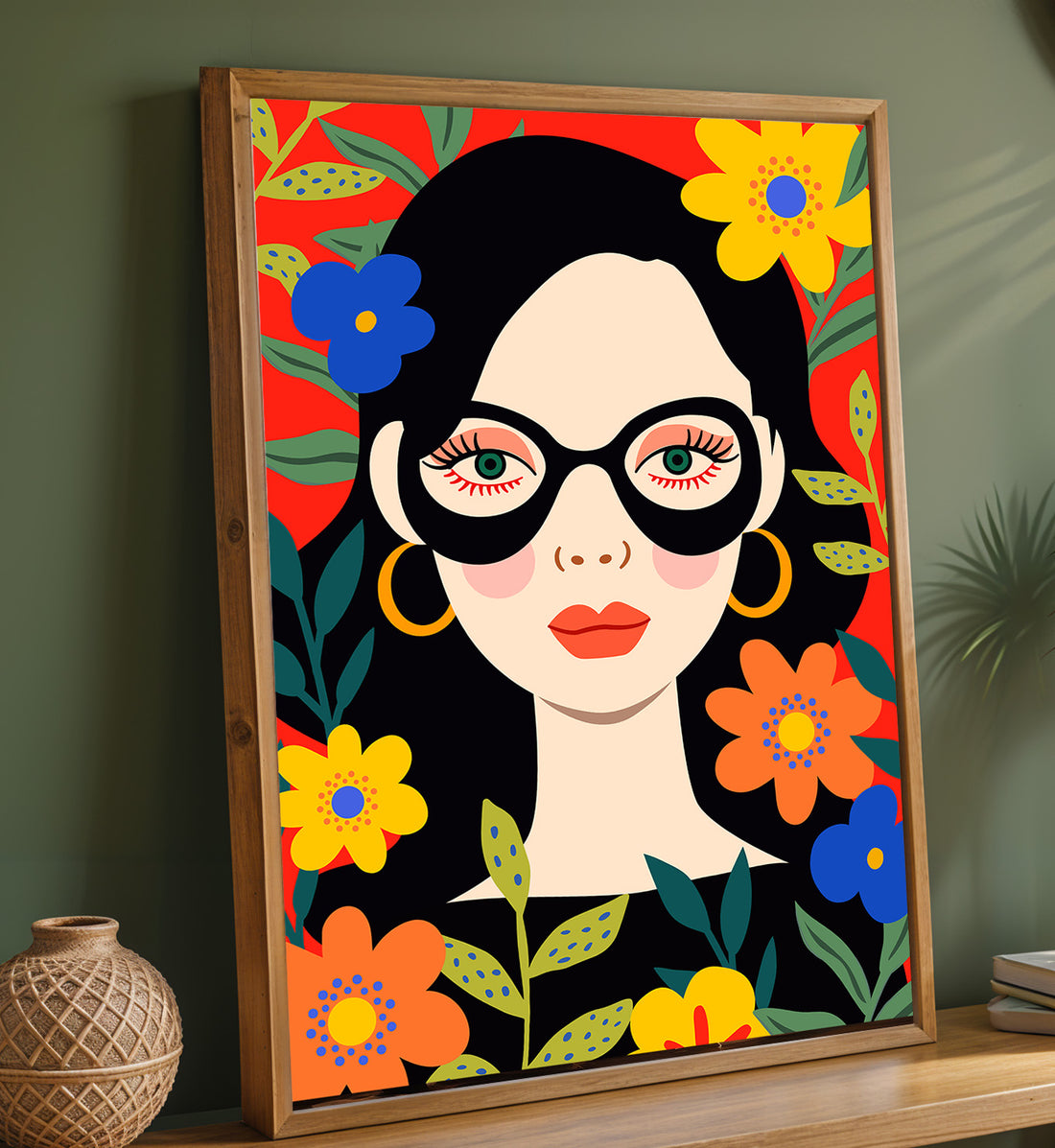 Floral Gaze
