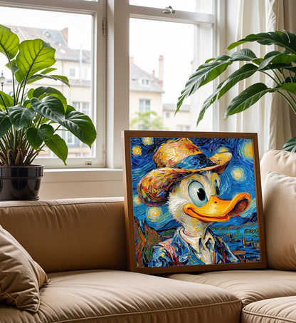 The Starry Night Duck