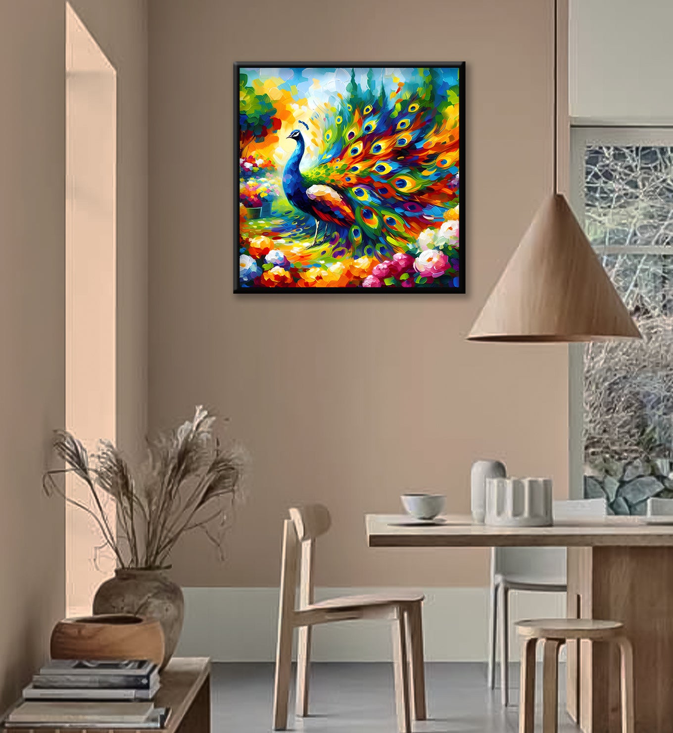 Peacock- The Dazzling Display