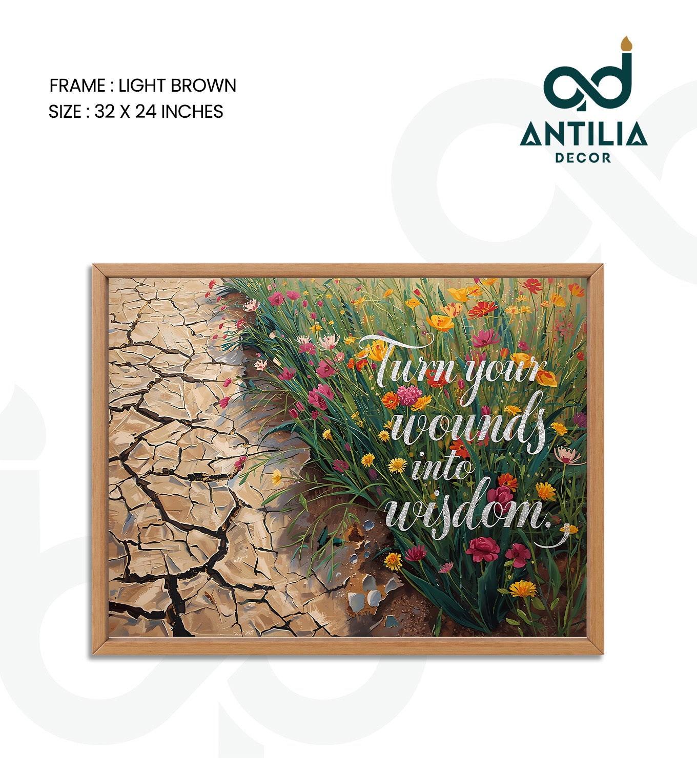 Turn your wounds into wisdom