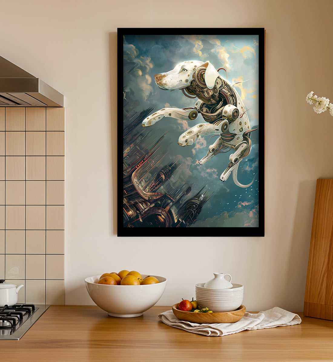 Flying Robot Dog