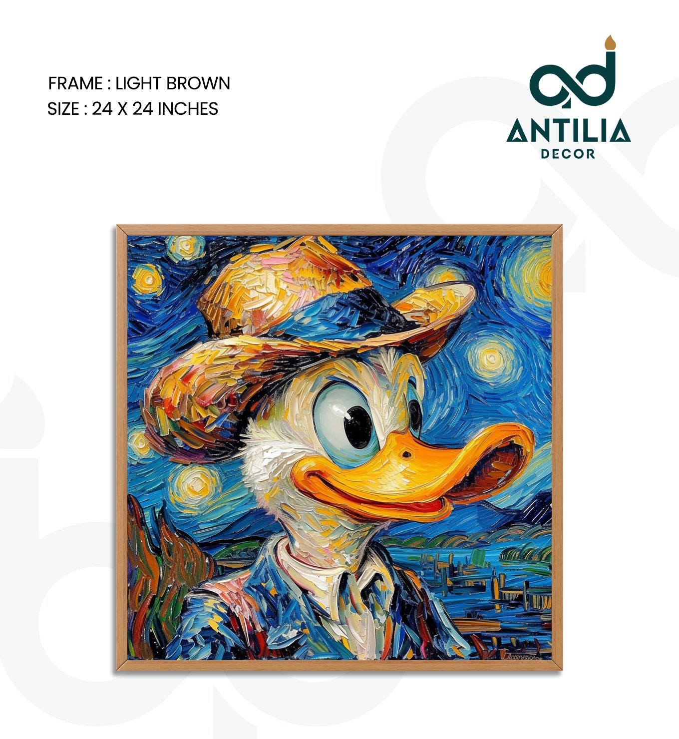 The Starry Night Duck