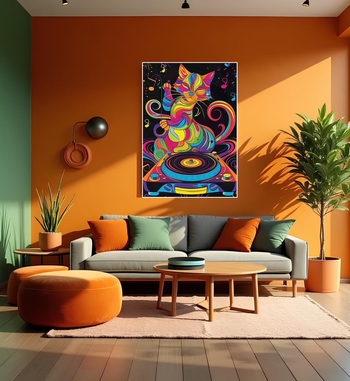 Psychedelic DJ Cat