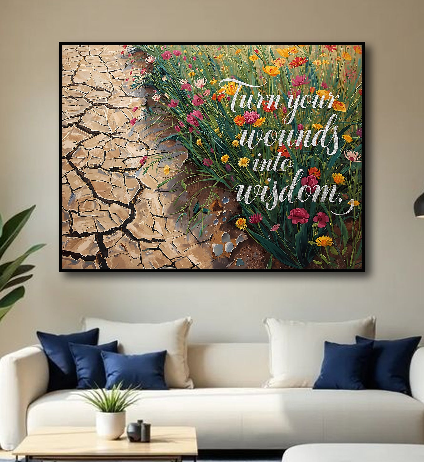 Turn your wounds into wisdom