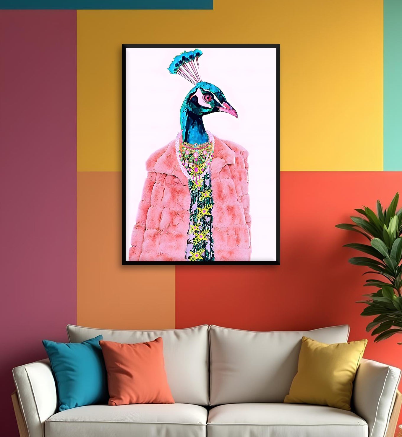 Peacock- Feathered Fashion