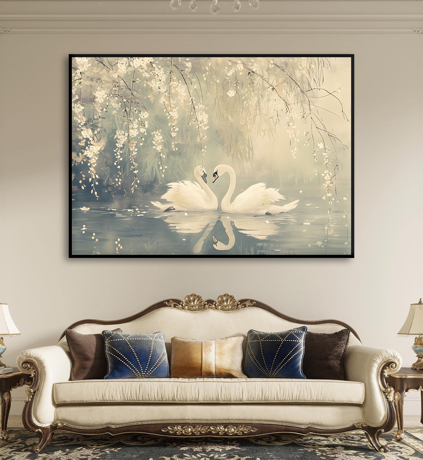 Swans- Love on the Lake