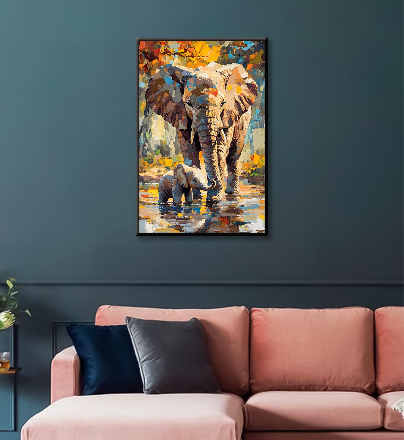 Elephants-Protector of the Young