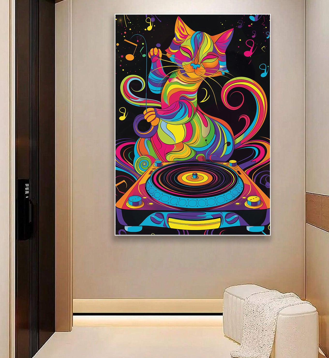 Psychedelic DJ Cat
