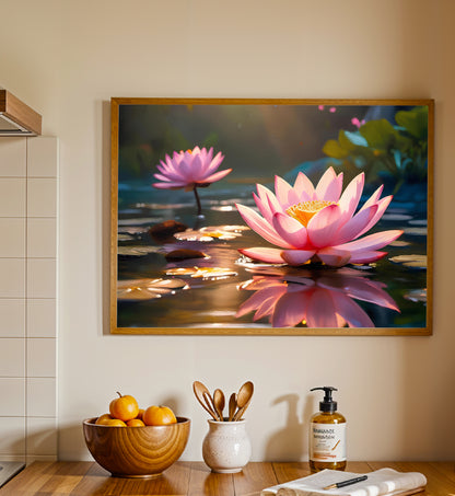 Pink Lotus Dawn