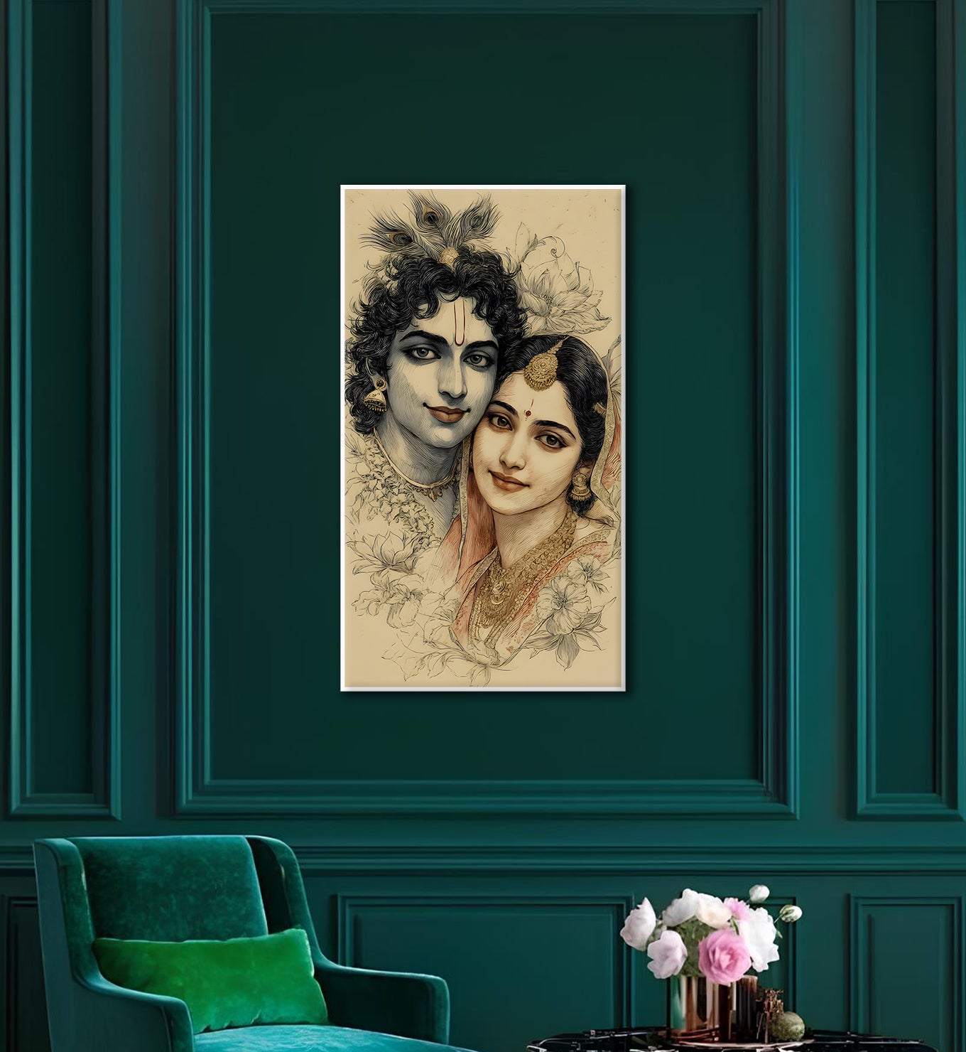 Radha Krishna: Timeless Affection