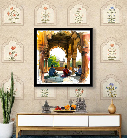 The Courtyard Study