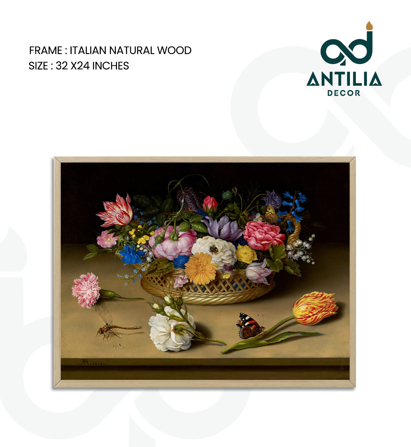Flower Still Life (1614) Ambrosius Bosschaert the Elder