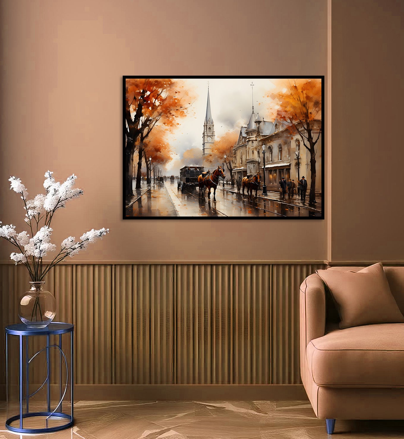 Carriage Ride in Fall