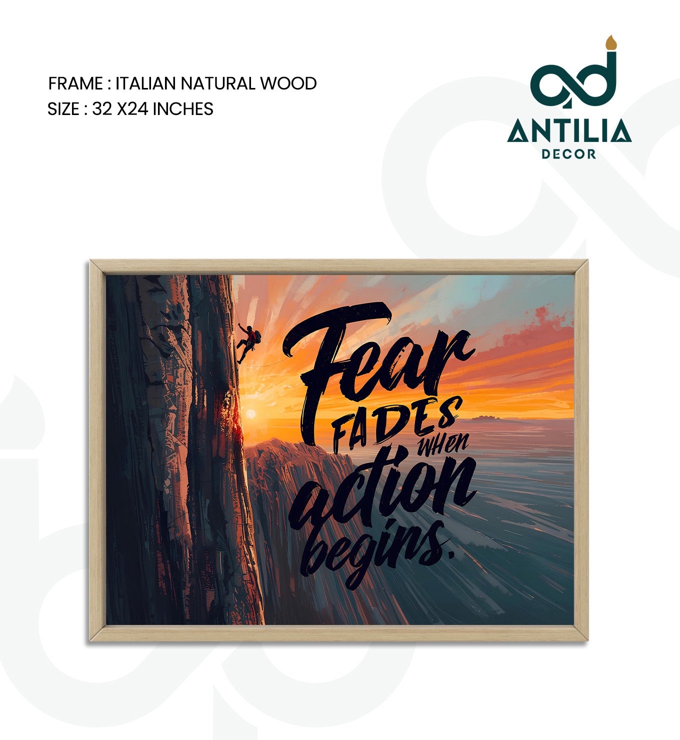 Fear fades when action begins