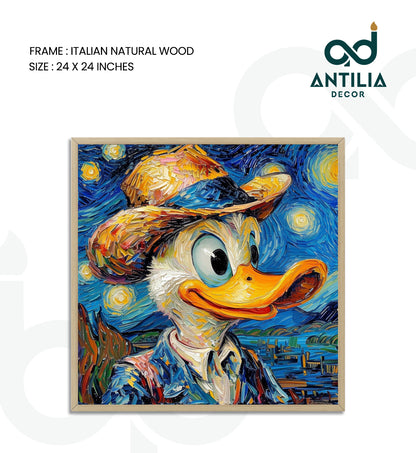 The Starry Night Duck