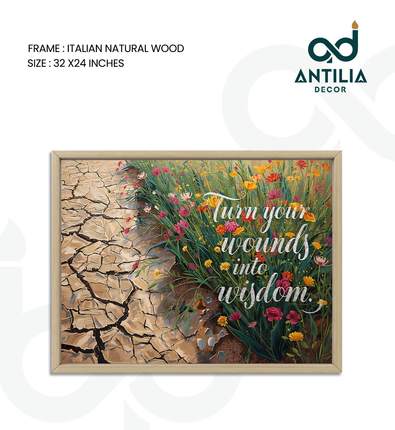 Turn your wounds into wisdom