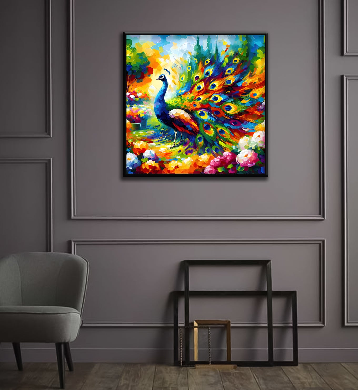 Peacock- The Dazzling Display