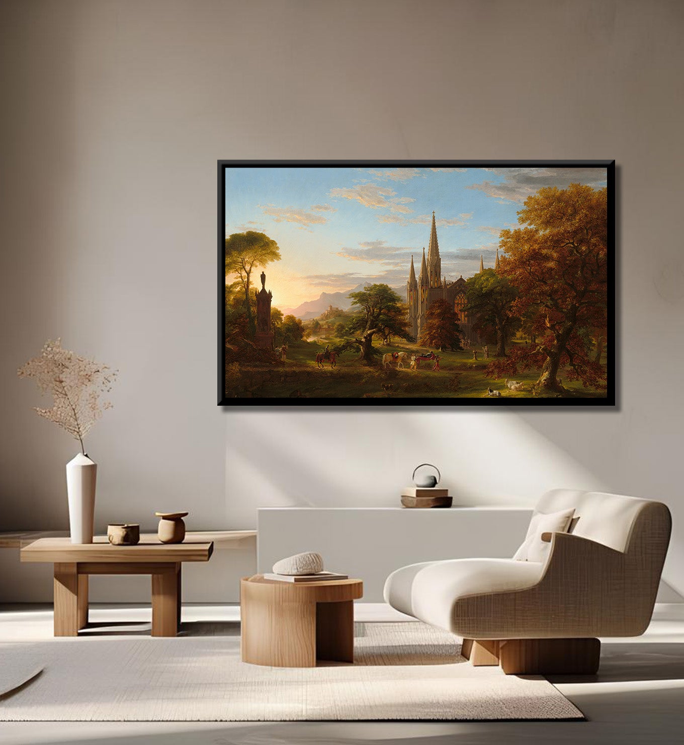 The Return By Thomas Cole