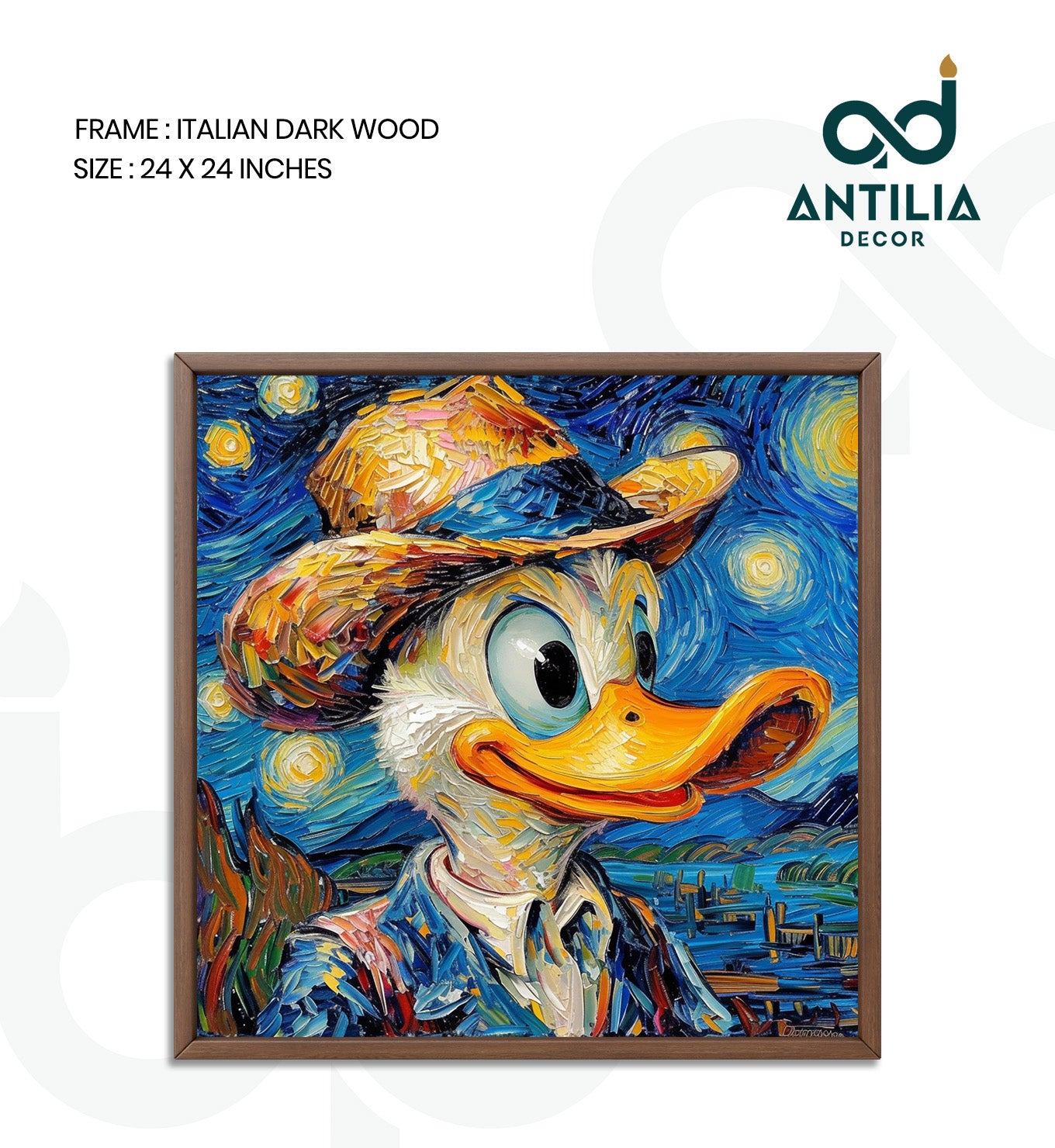 The Starry Night Duck