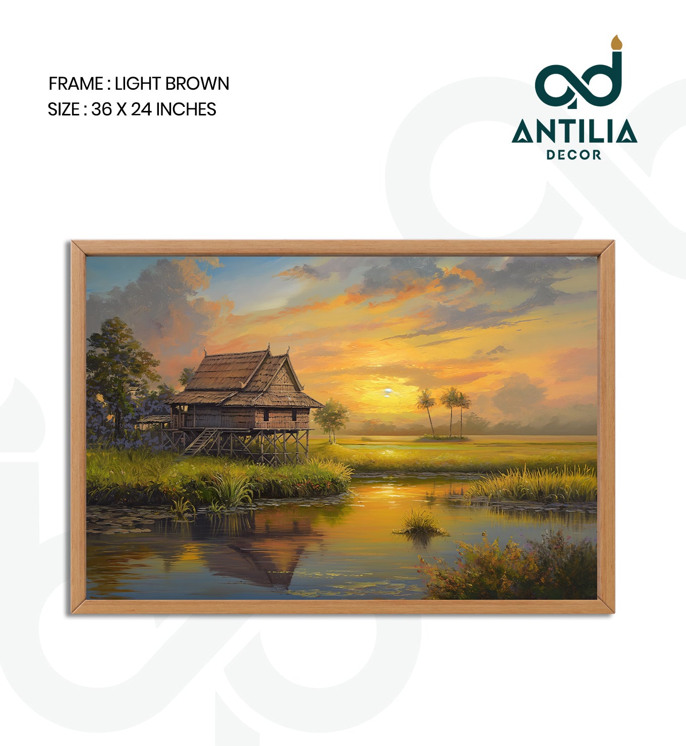 Sunset on the Lagoon