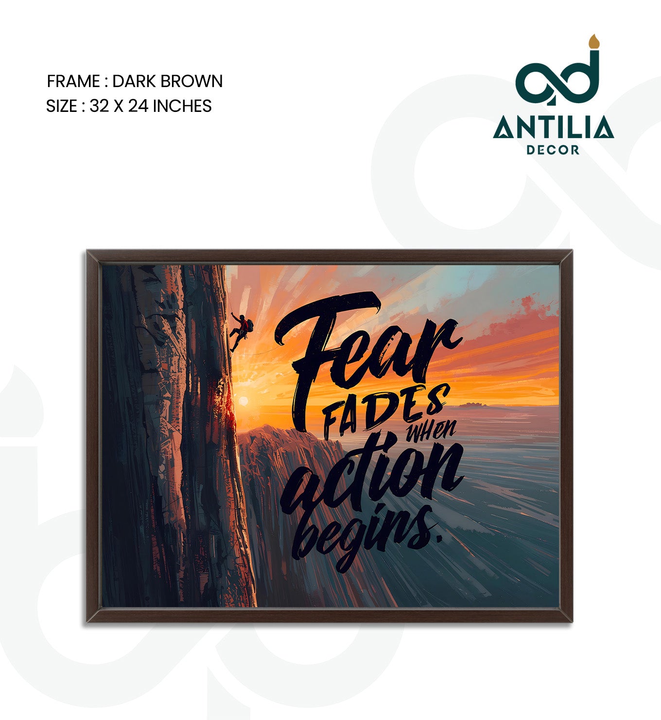 Fear fades when action begins