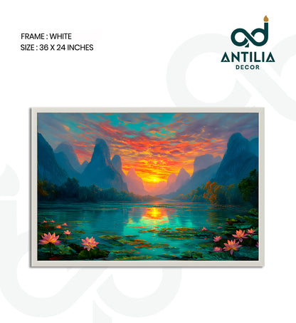 Lotus Sunset