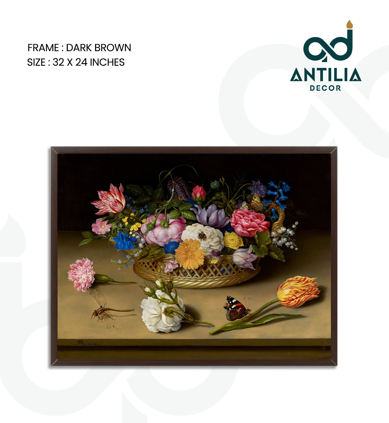 Flower Still Life (1614) Ambrosius Bosschaert the Elder
