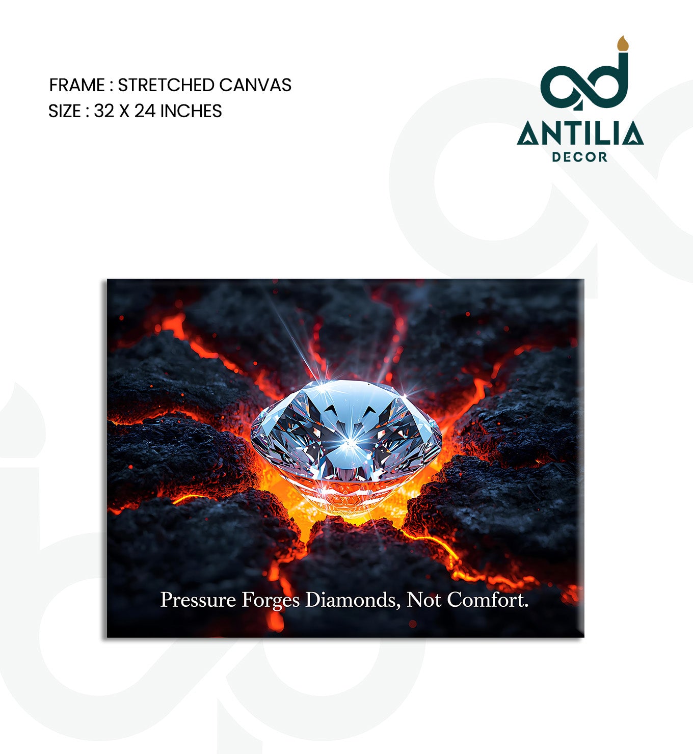 Pressure Forges Diamonds, Not Comfort