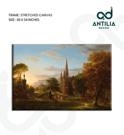 The Return By Thomas Cole