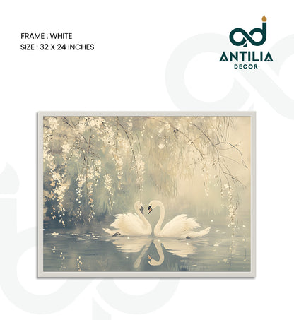 Swans- Love on the Lake