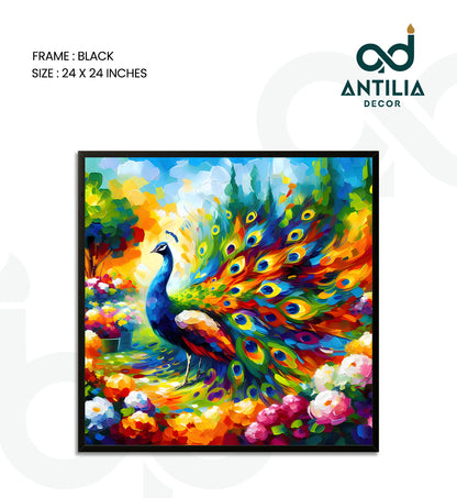 Peacock- The Dazzling Display